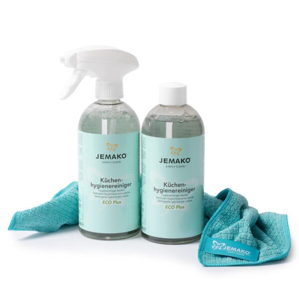 JEMAKO Küchenhygienereiniger Set ECO Plus – in verschiedenen Mengen