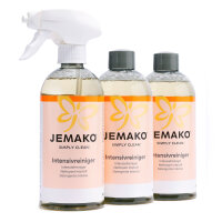 JEMAKO Intensivreiniger Set 3x 500 ml mit Schaumpumpe...