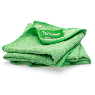 JEMAKO Profituch klein, Reinigung ohne Reinigungsmittel - TrioPack grün