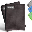 PoloTenze Premium Mikrofasertücher 2er Pack Taupe -...