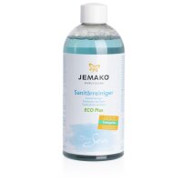 JEMAKO Sanitärreiniger Blue Sea 2x500 ml – Set mit Schaumpumpe und Mikrofasertuch