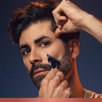 King C. Gillette Shave & Edging Nassrasierer Herren 5 Klingen – Marineblau