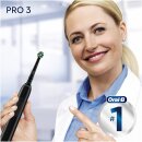 Oral-B Pro 3 3500 Cross Action Elektrische Zahnbürste inkl. Reiseetui