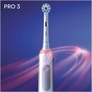 Oral-B Elektrische Zahnbürste Pro 3 3000 Sensitive Clean, weiß