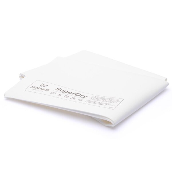 JEMAKO Abledertuch weiß/grau S (40 x 45 cm) Grau