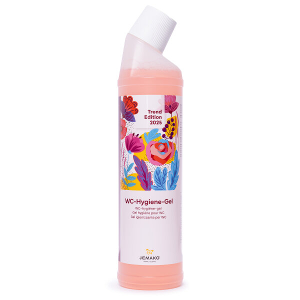 JEMAKO WC-Hygiene-Gel Trend Edition 2025 750 ml – Kalk, Urinstein & Gerüche
