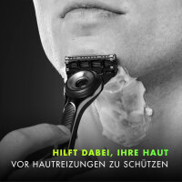 Gillette Labs Rasiergel 6 × 198 ml – ohne Alkohol, Meeresalgen, Zedernholzduft